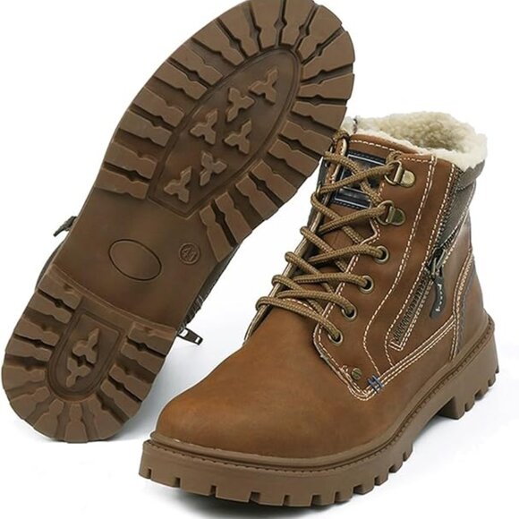 Men's Mid-Top Winter Snow Waterproof boots. brand new. - Picture 1 of 8